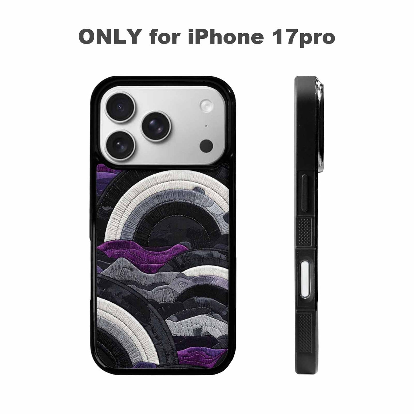 iPhone 17 Pro Case — Vivid Camo Asexual Pride Camo, Unique Phone Case Design