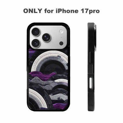 iPhone 17 Pro Case — Vivid Camo Asexual Pride Camo, Unique Phone Case Design