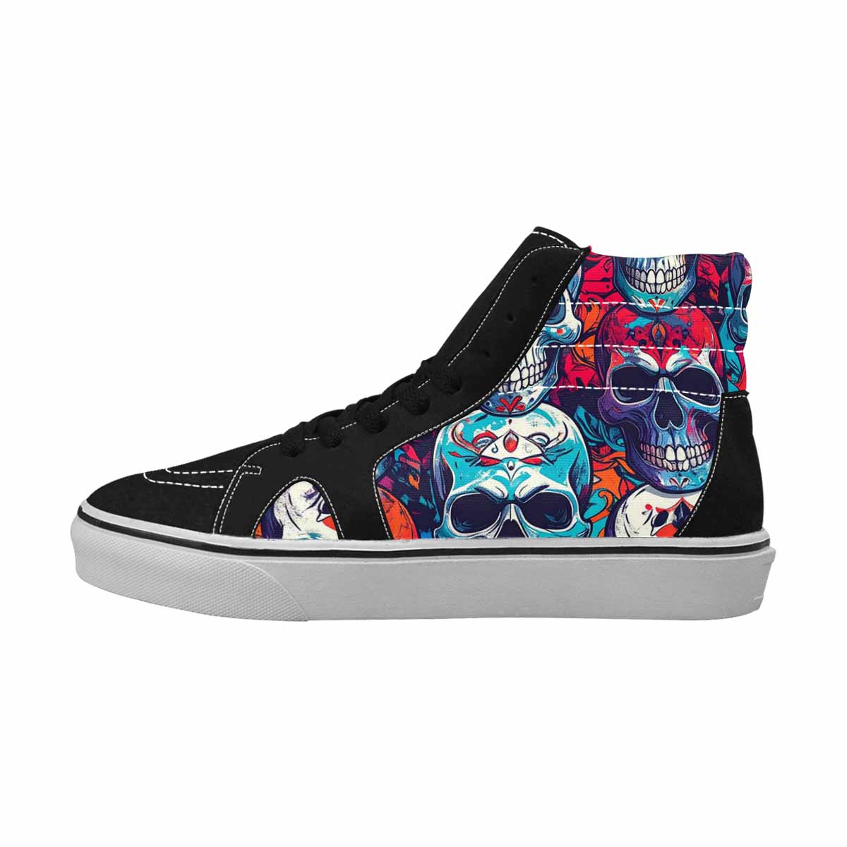 MEN'S Vibrant Skull Pattern 17 Ferion