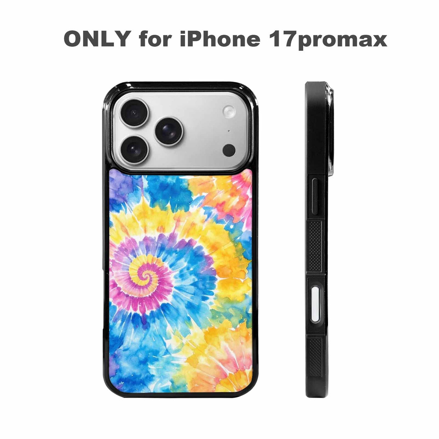 iPhone 17 Pro Max Case — Small Tie Dye Swirl Tie Dye, Customized Protective Case