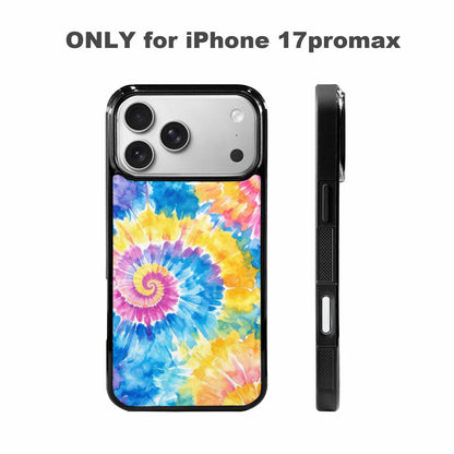iPhone 17 Pro Max Case — Small Tie Dye Swirl Tie Dye, Customized Protective Case