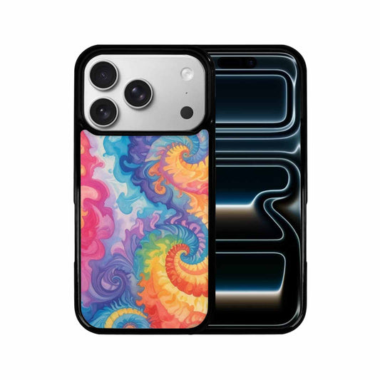 iPhone 17 Pro Case — Tie Dye Swirls Tie Dye Tie, Custom Made Phone Cover