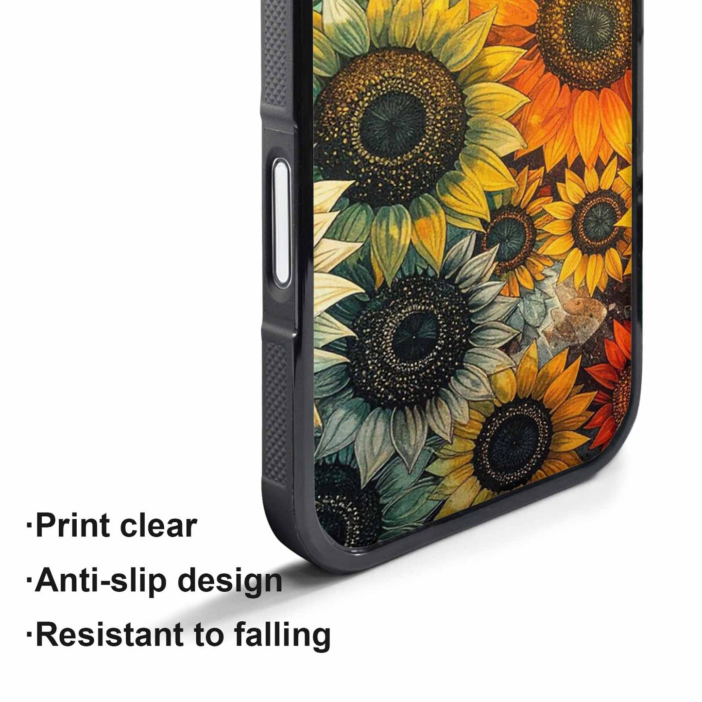 iPhone 17 Pro Case — Blend Melt Them Together Small Floral, Unique Phone Case Design