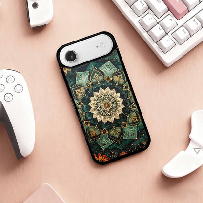 iPhone 17 Air Case — Small Mandala Pattern Randomly Varying Floral, Custom Art Phone Cover