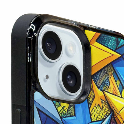 iPhone 15 Plus Case — Lightning Bolt Storm Pattern Hundreds Of, Original Design Phone Case