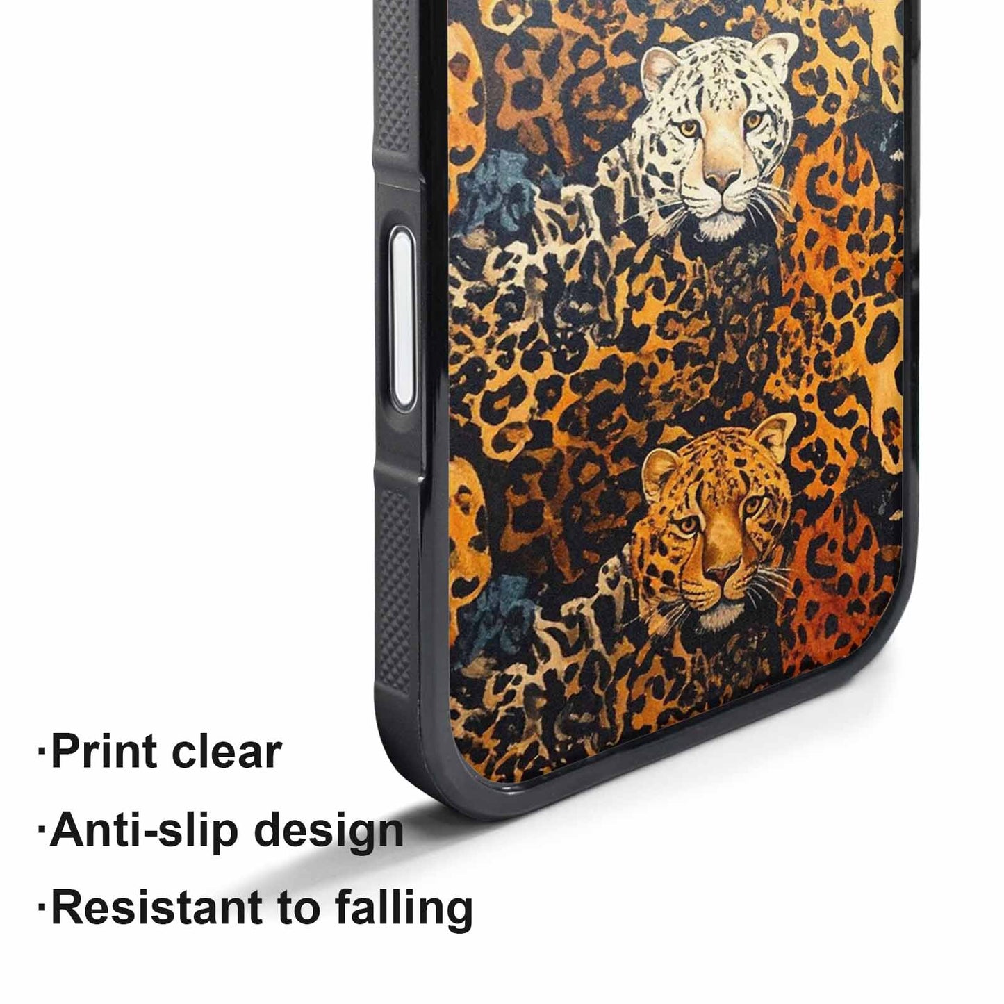 iPhone 17 Pro Max Case — Small Animal Print Pattern, Animal Print, Custom Print Case Cover