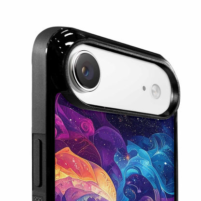 iPhone 17 Air Case — Rose Galaxy Art Seamless Pattern Galaxy, Custom Art Phone Cover