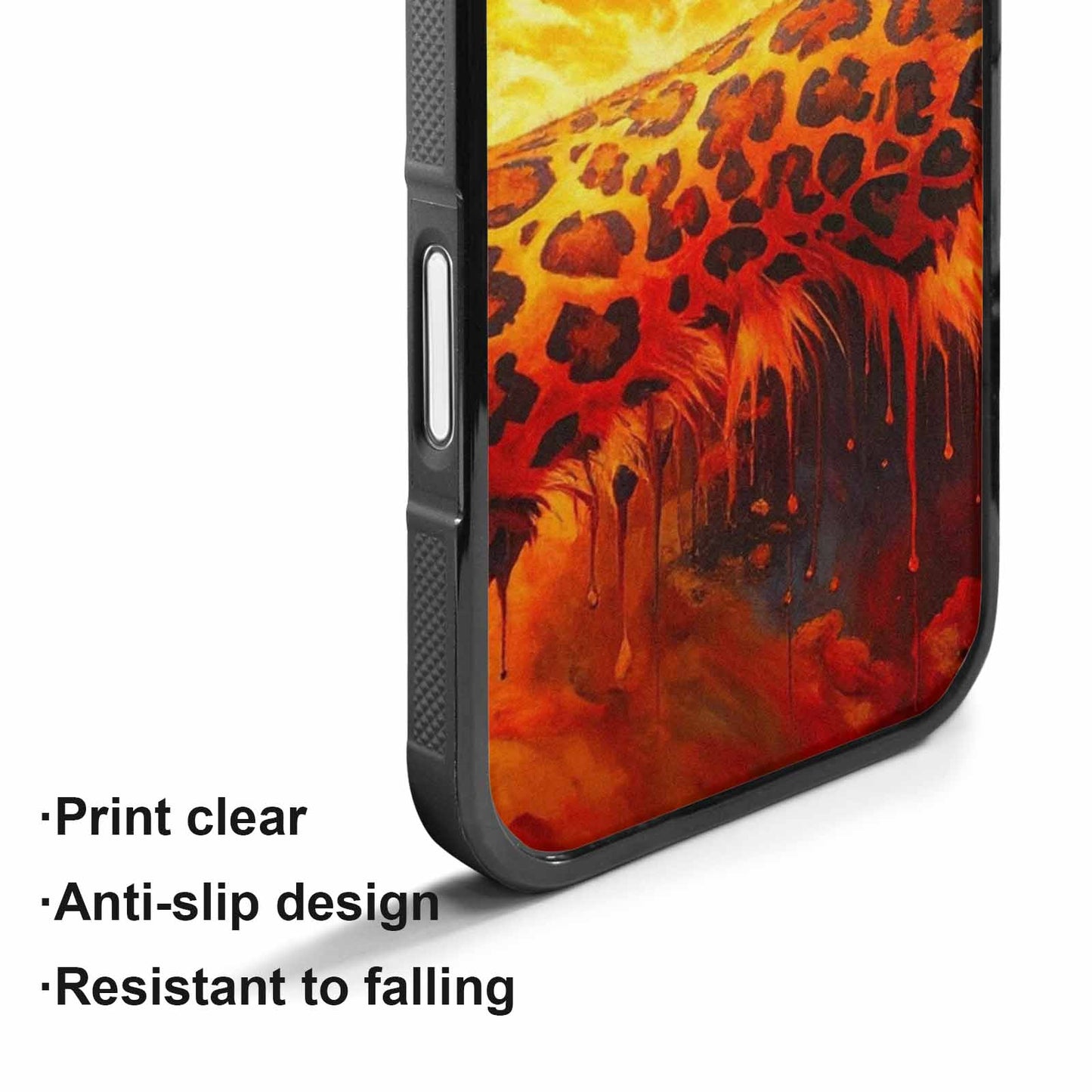 iPhone 17 Case — Seamless Repeating Pattern Of Animal Print, Custom Made Phone Cover