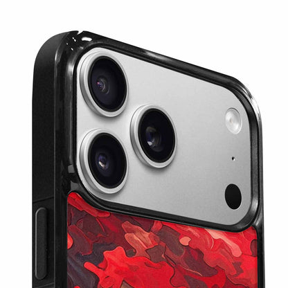 iPhone 17 Pro Max Case — Small Military Camouflage Blotch Camo, Custom Print Case Cover