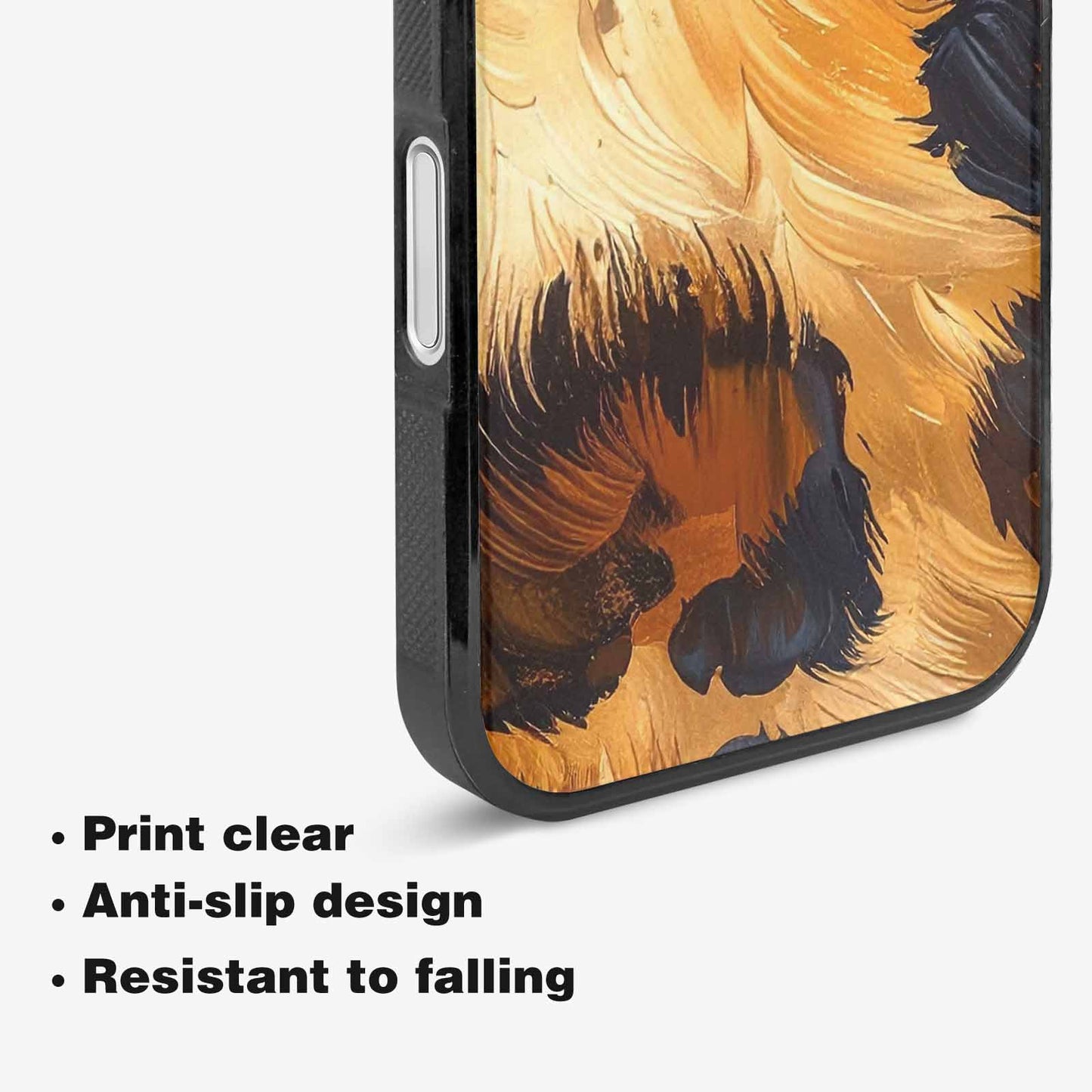 iPhone 16 Plus Case — Leopard Soft Airbrush Gradient, Custom Made Phone Cover