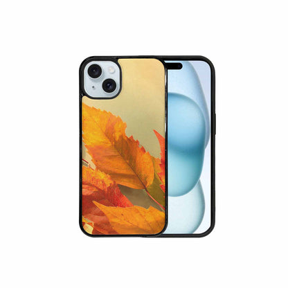 iPhone 15 Plus Case — Autumn Leaves, Custom Phone Case