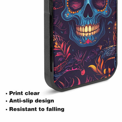 iPhone 15 Plus Case — Snake Skulls Print Custom, Customized Protective Case