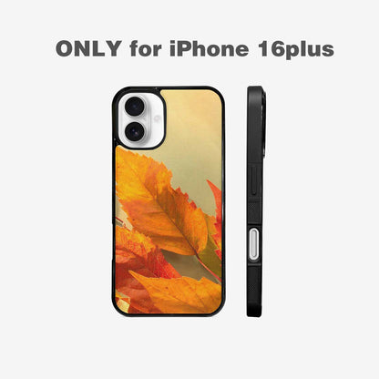 iPhone 16 Plus Case — Autumn Leaves, Original Design Phone Case