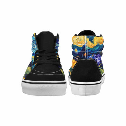WOMEN'S Blend All Versions High Top Canvas Surreal Custom Shoes