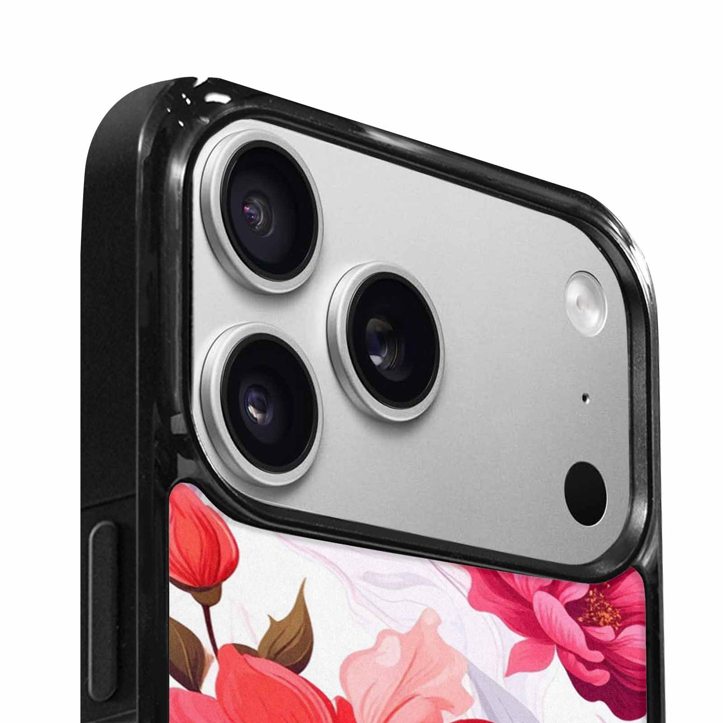 iPhone 17 Pro Max Case — Marble Floral, Original Design Phone Case