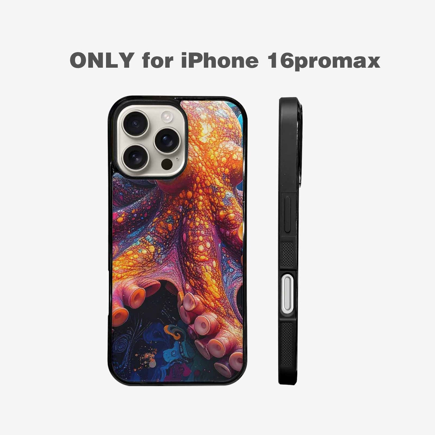 iPhone 16 Pro Max Case — Octopus Tentacle Octopus Tentacle Pattern Hundreds, Custom Designed Case Cover
