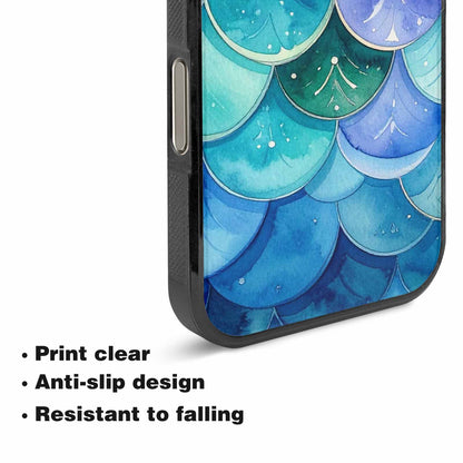 iPhone 16 Pro Max Case — Mermaid Scale, Custom Made Phone Cover