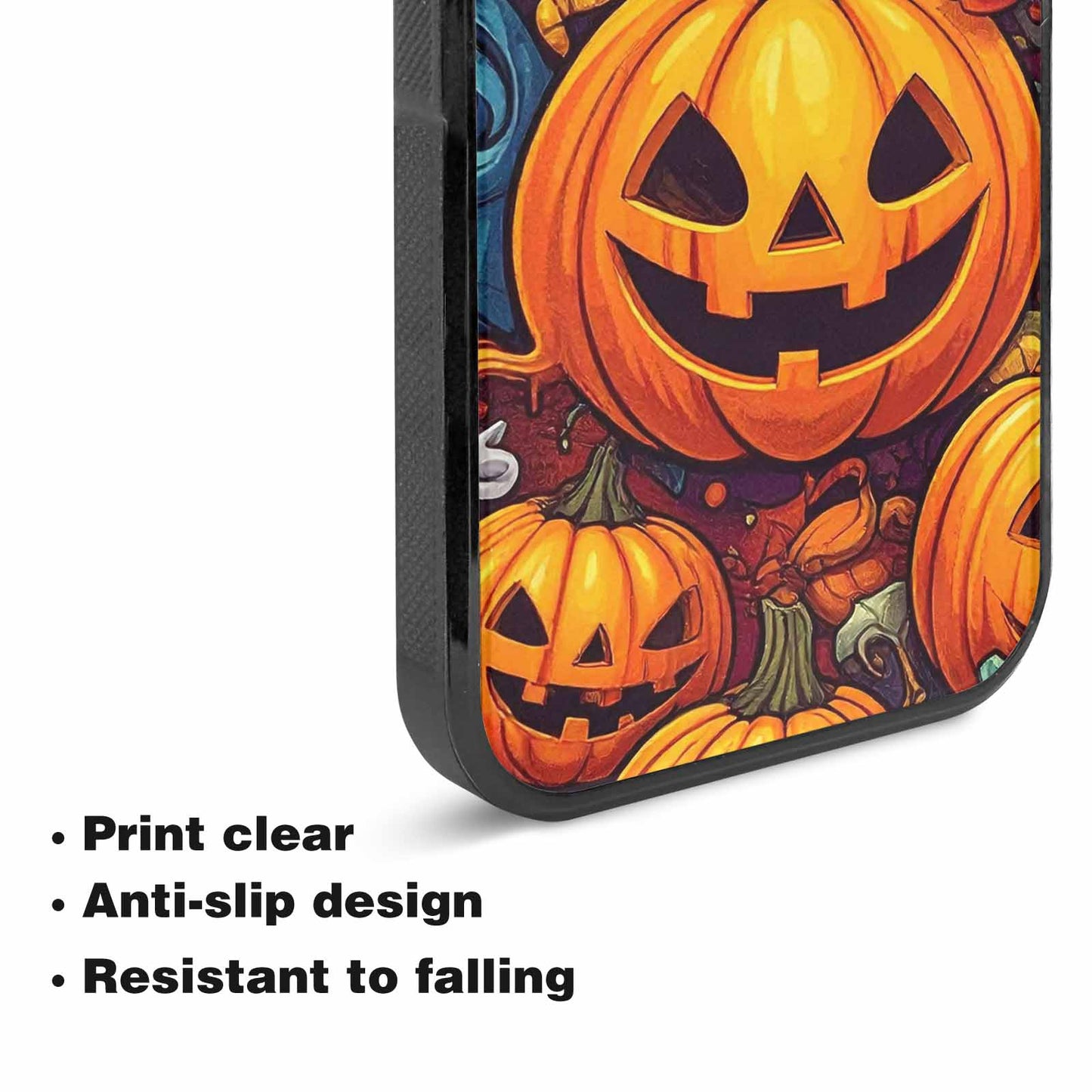 iPhone 15 Plus Case — Halloween Witches Ghouls, Custom Art Phone Cover