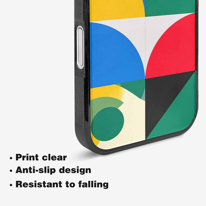 iPhone 16 Case — 1960s Mod Cartoon Art Pattern, Unique Phone Case Design