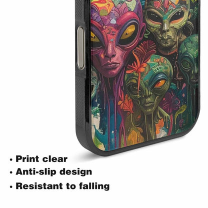 iPhone 16 Pro Case — Aliens Pattern Hundreds Of Sma Cbj, Original Design Phone Case