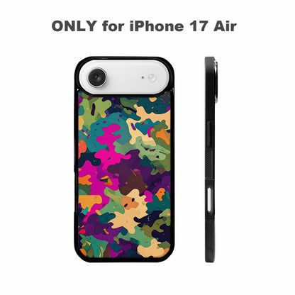 iPhone 17 Air Case — Small Military Camouflage Blotch Pattern Camo, Custom Made Phone Cover
