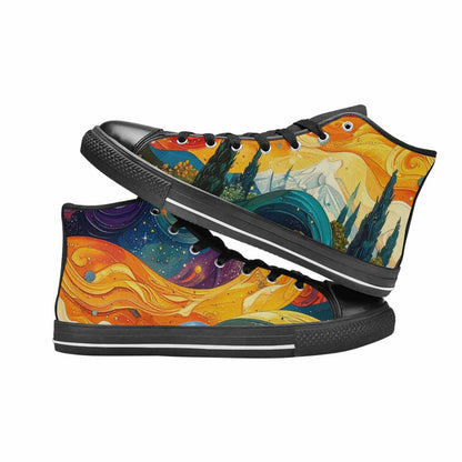 WOMEN'S Blend All Versions High Top Canvas Y2K Sneakers