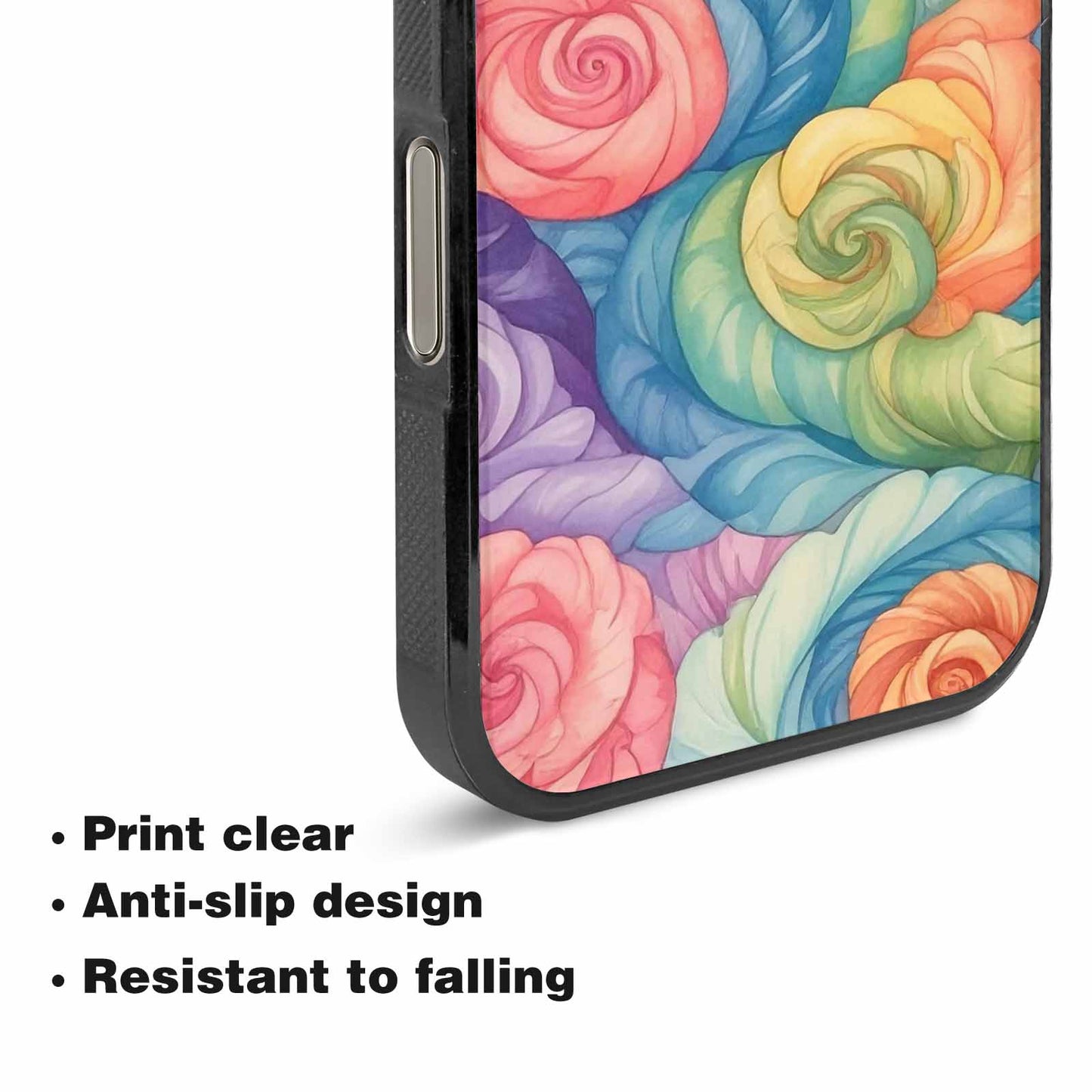 iPhone 16 Pro Max Case — Tie Dye Swirls Tie Dye Swirls, Original Design Phone Case