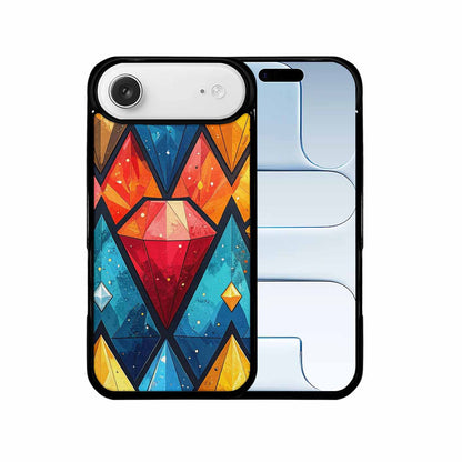 iPhone 17 Air Case — Vintage Summer Diamond Retro Vintage, Personalized Phone Case