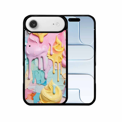 iPhone 17 Air Case — Soft Serve Swirl Monster Characters Original, Custom Art Phone Cover