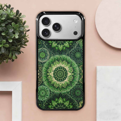 iPhone 17 Pro Max Case — Small Mandala Pattern, Randomly Floral, Original Design Phone Case