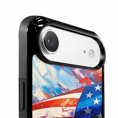 iPhone 17 Air Case — Usa Flag Stars And Stripes Galaxy, Personalized Phone Case