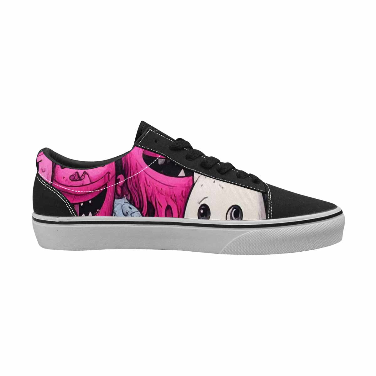 WOMEN'S Monsters (general) Lace-Up Canvas Dreamcore Custom Shoes