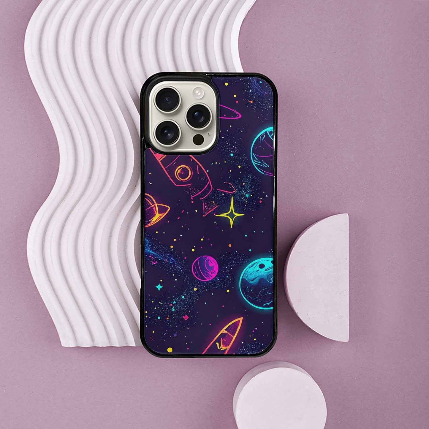iPhone 16 Pro Max Case — Space Galaxy Astronaut, Custom Phone Case