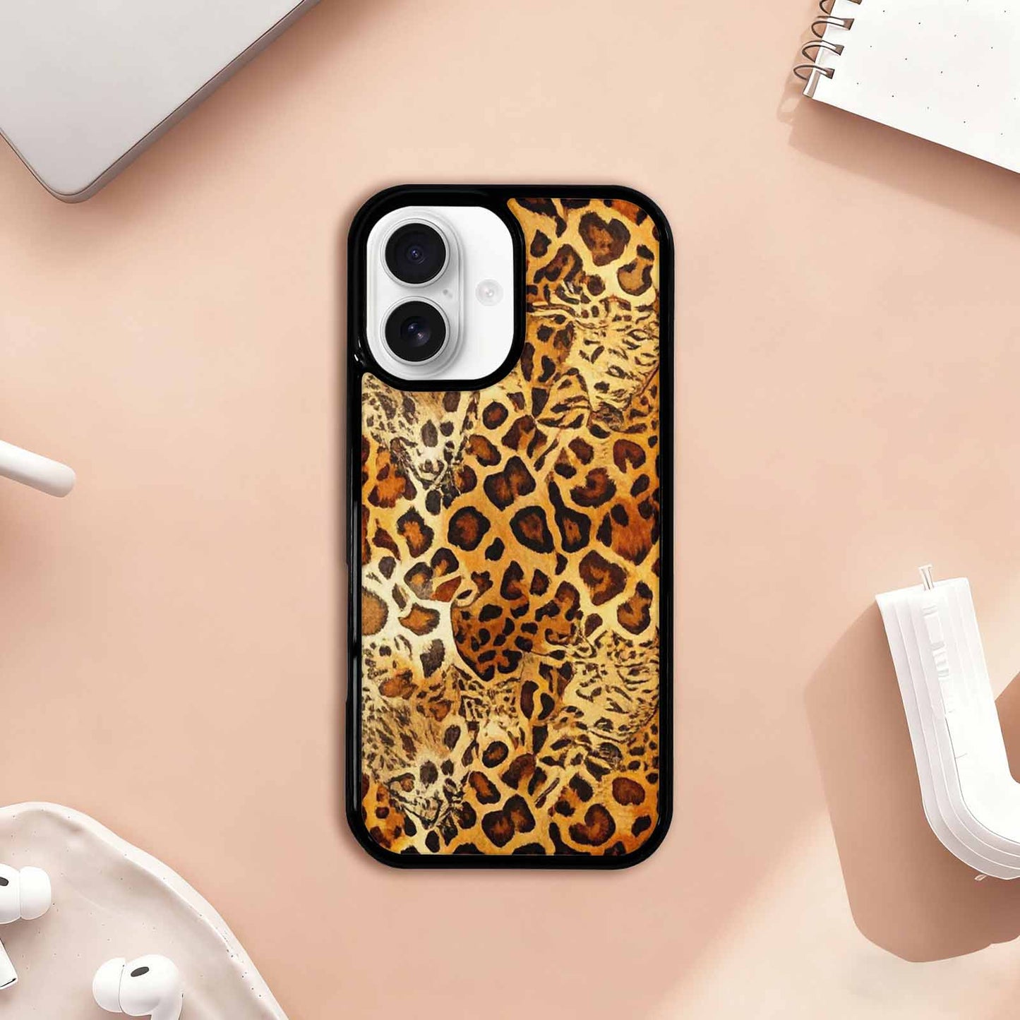 iPhone 17 Case — Small Animal Print Pattern, Animal Print, Custom Print Case Cover
