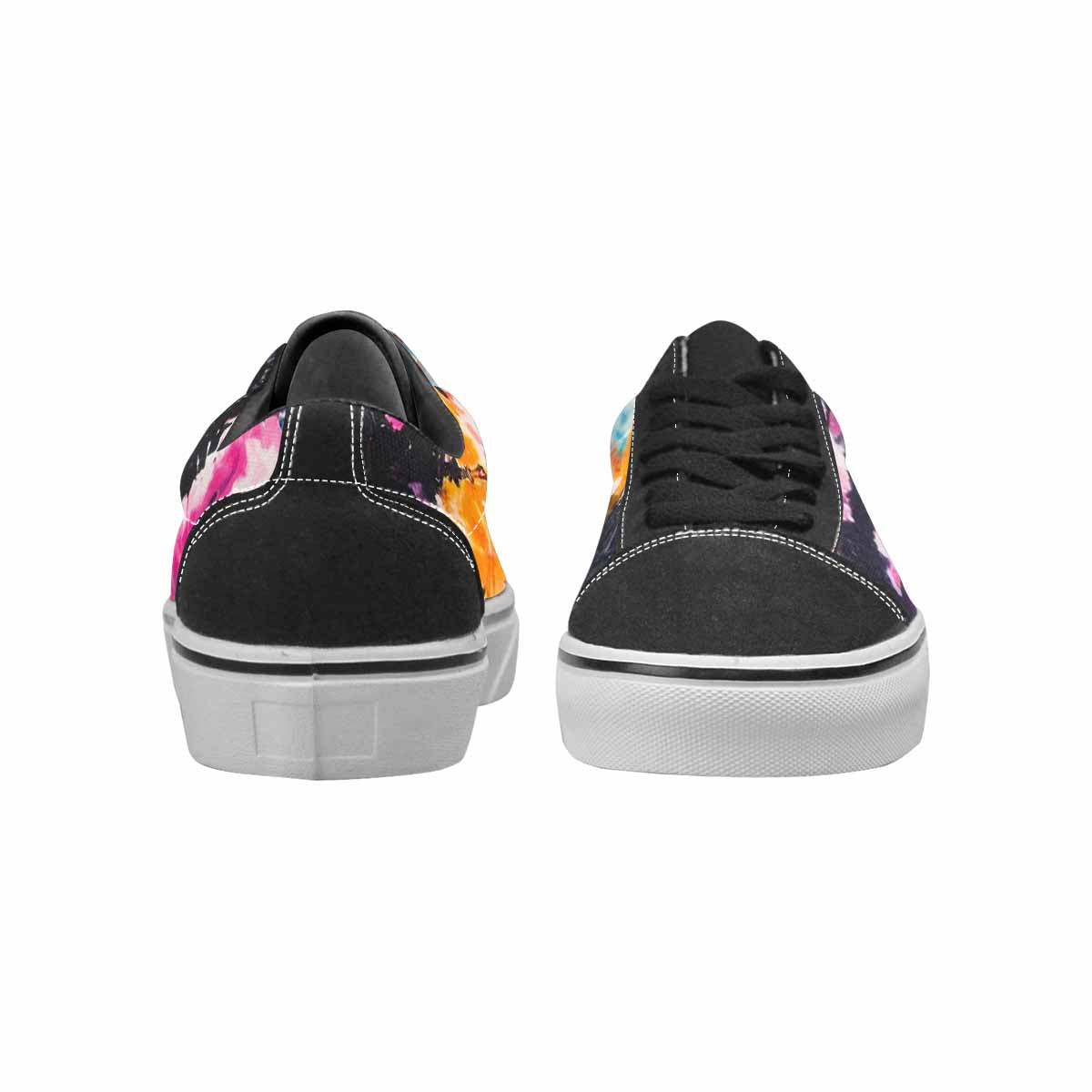 WOMEN'S Tie Lace-Up Canvas Cottagecore Custom Sneakers