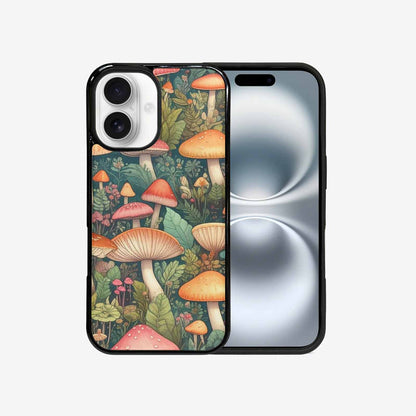 iPhone 16 Case — Mushrooms Botanicalmushrooms P, Original Design Phone Case