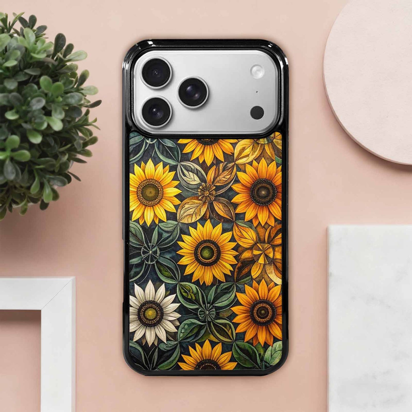iPhone 17 Pro Max Case — Blend Melt Them Together Floral, Custom Designed Case Cover