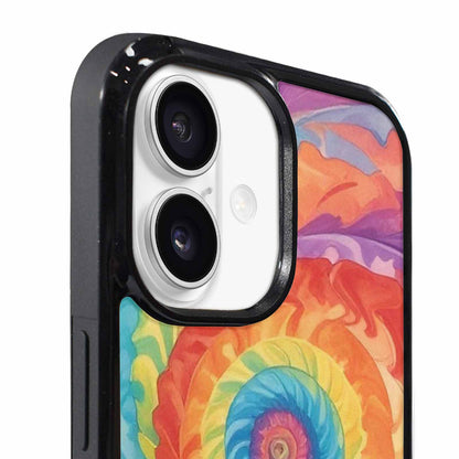 iPhone 17 Case — Tie Dye Swirls Tie Dye Tie, Custom Designed Case Cover