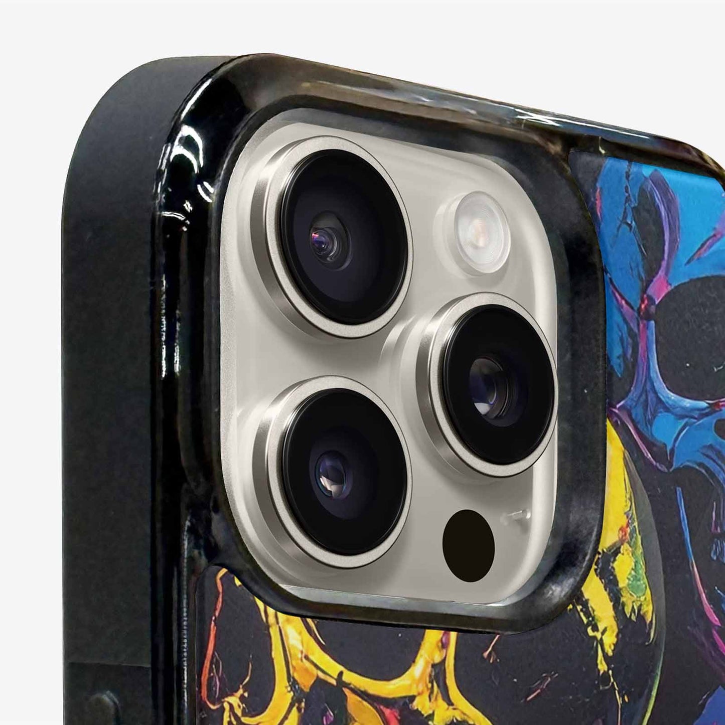 iPhone 16 Pro Case — 1000s Of Skulls Digital Camo Drip, Original Design Phone Case
