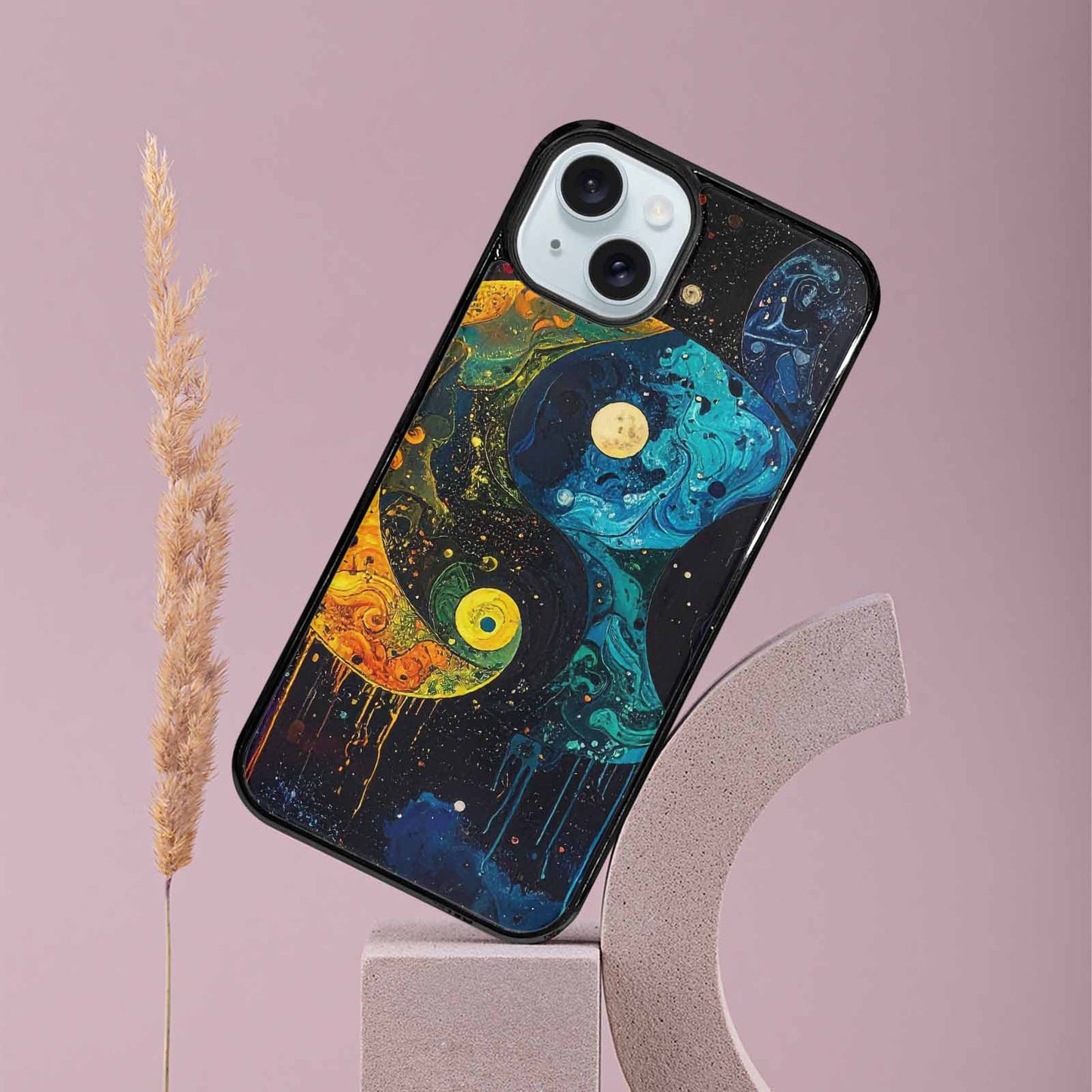 iPhone 15 Plus Case — Yin Yang Yin And Yang Symbol, Custom Print Case Cover