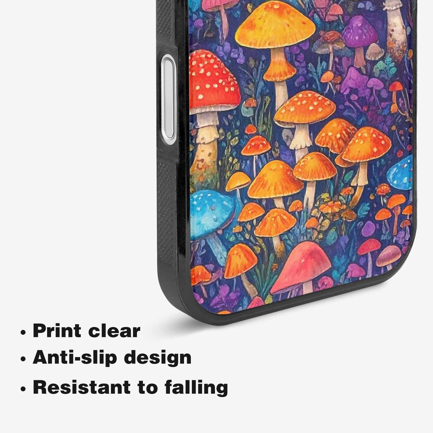 iPhone 16 Case — Mushrooms General Mushrooms Pa, Personalized Phone Case