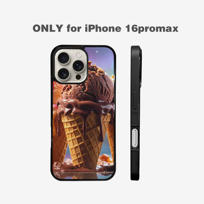 iPhone 16 Pro Max Case — Extreme Close Up Shot Only Drippig, Custom Made Phone Cover