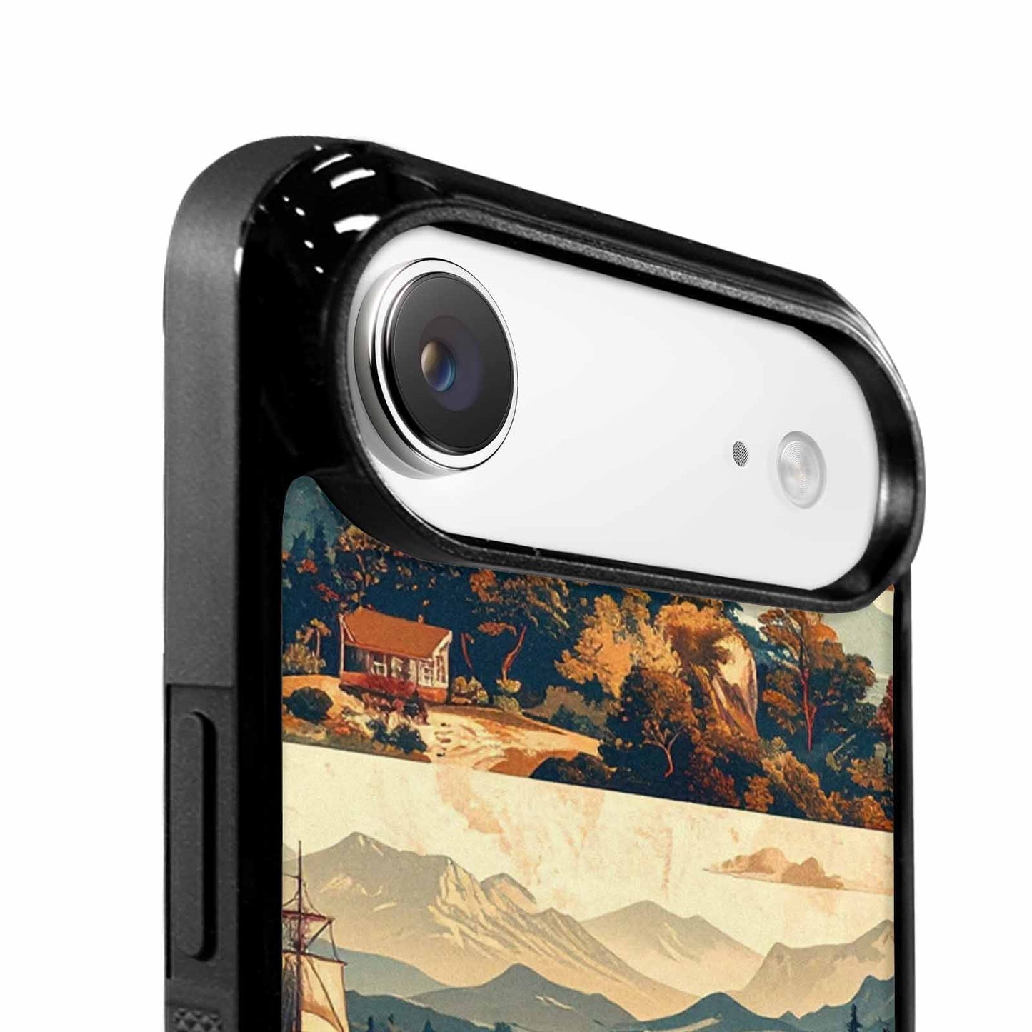 iPhone 17 Air Case — Vintage Travel Artwork Pattern Retro Vintage, Custom Designed Case Cover