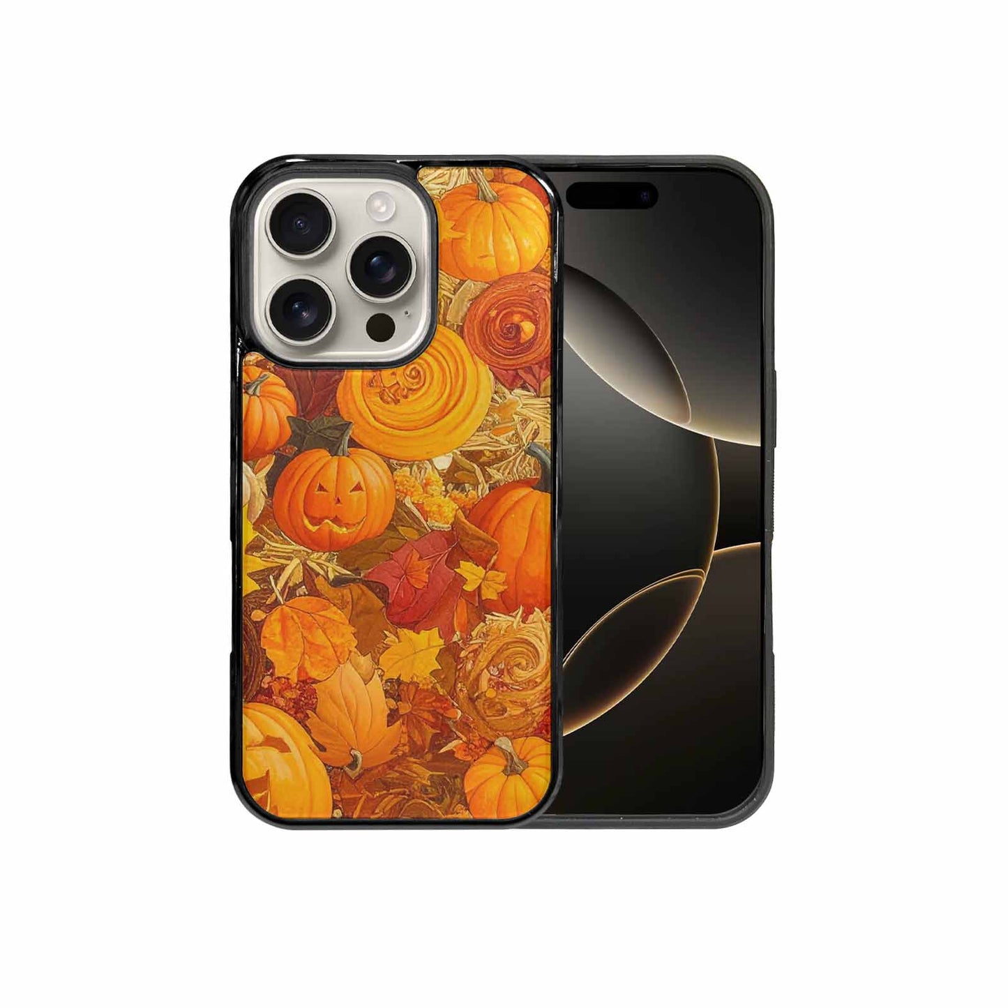 iPhone 16 Pro Case — Autumn Pumpkin Patch Autumn Pumpkin Patch, Custom Designed Case Cover