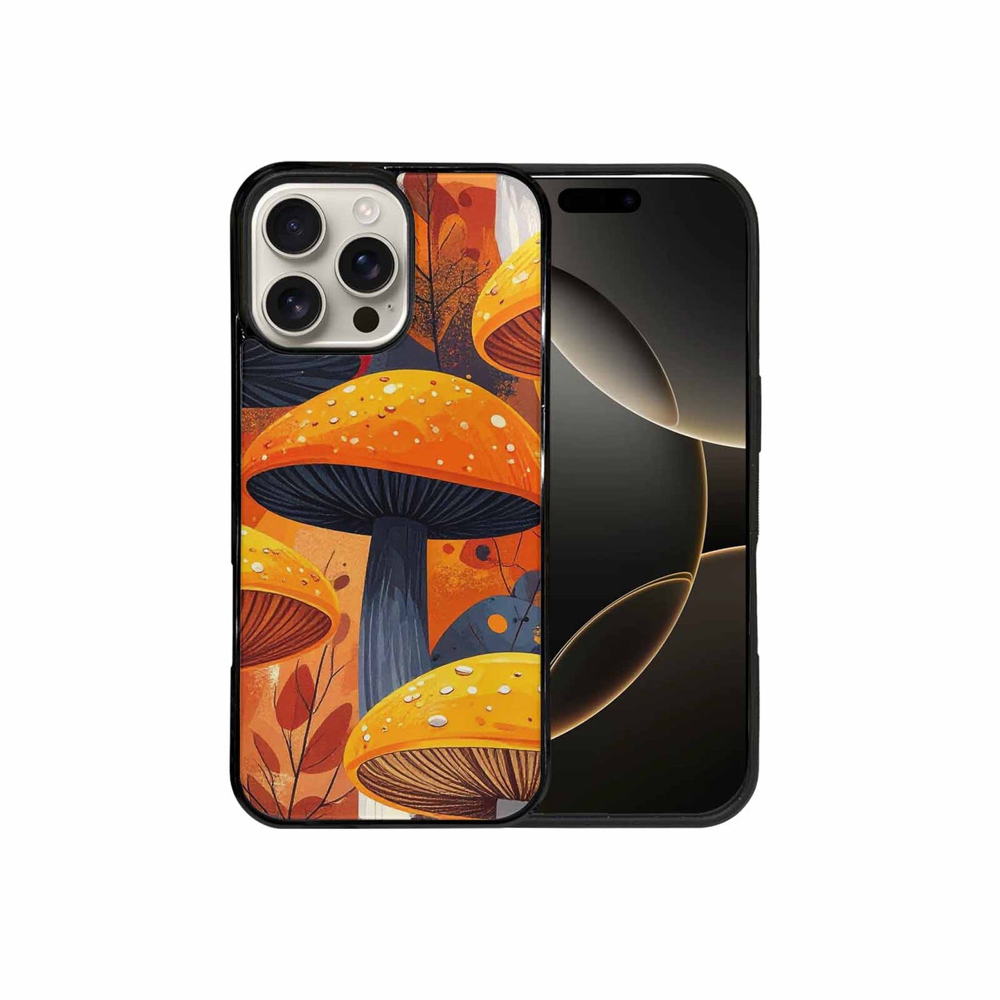 iPhone 16 Pro Max Case — Bold Autumn Mushroom Bold Autumn Mushroom, Original Design Phone Case