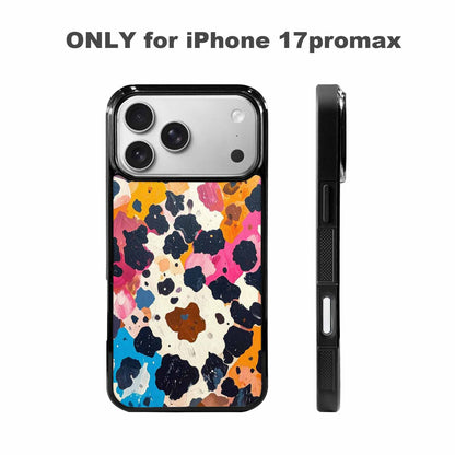 iPhone 17 Pro Max Case — Small Cow Animal Print Animal Print, Unique Phone Case Design