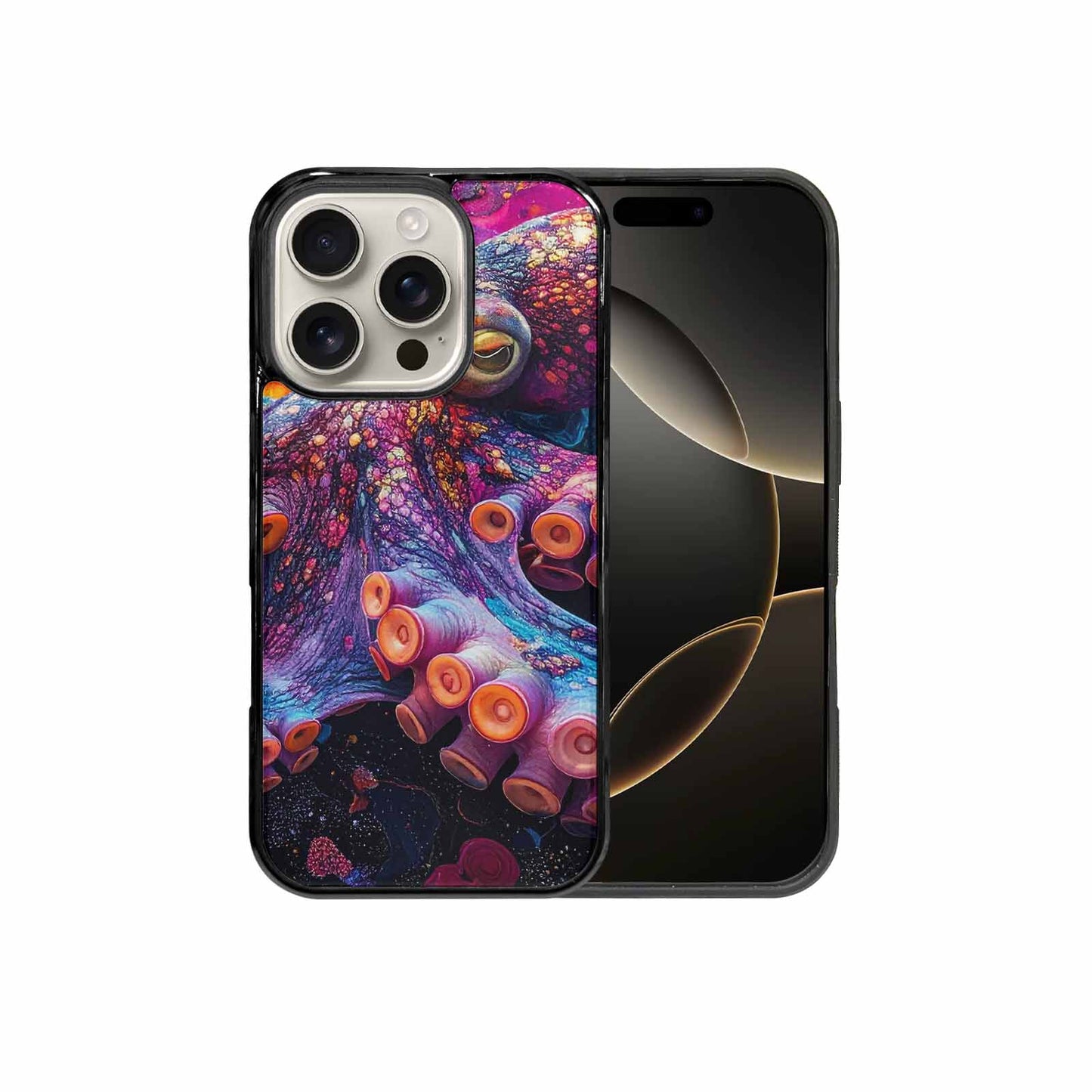 iPhone 16 Pro Case — Octopus Tentacle Octopus Tentacle Pattern Hundreds, Custom Printed Phone Case