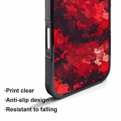 iPhone 17 Pro Case — Small Military Camouflage Blotch Pattern Camo, Custom Art Phone Cover