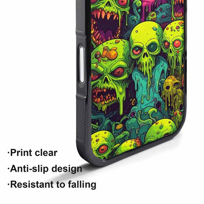 iPhone 17 Air Case — Toxic Radioactive Creature Pattern Hundreds Original, Original Design Phone Case