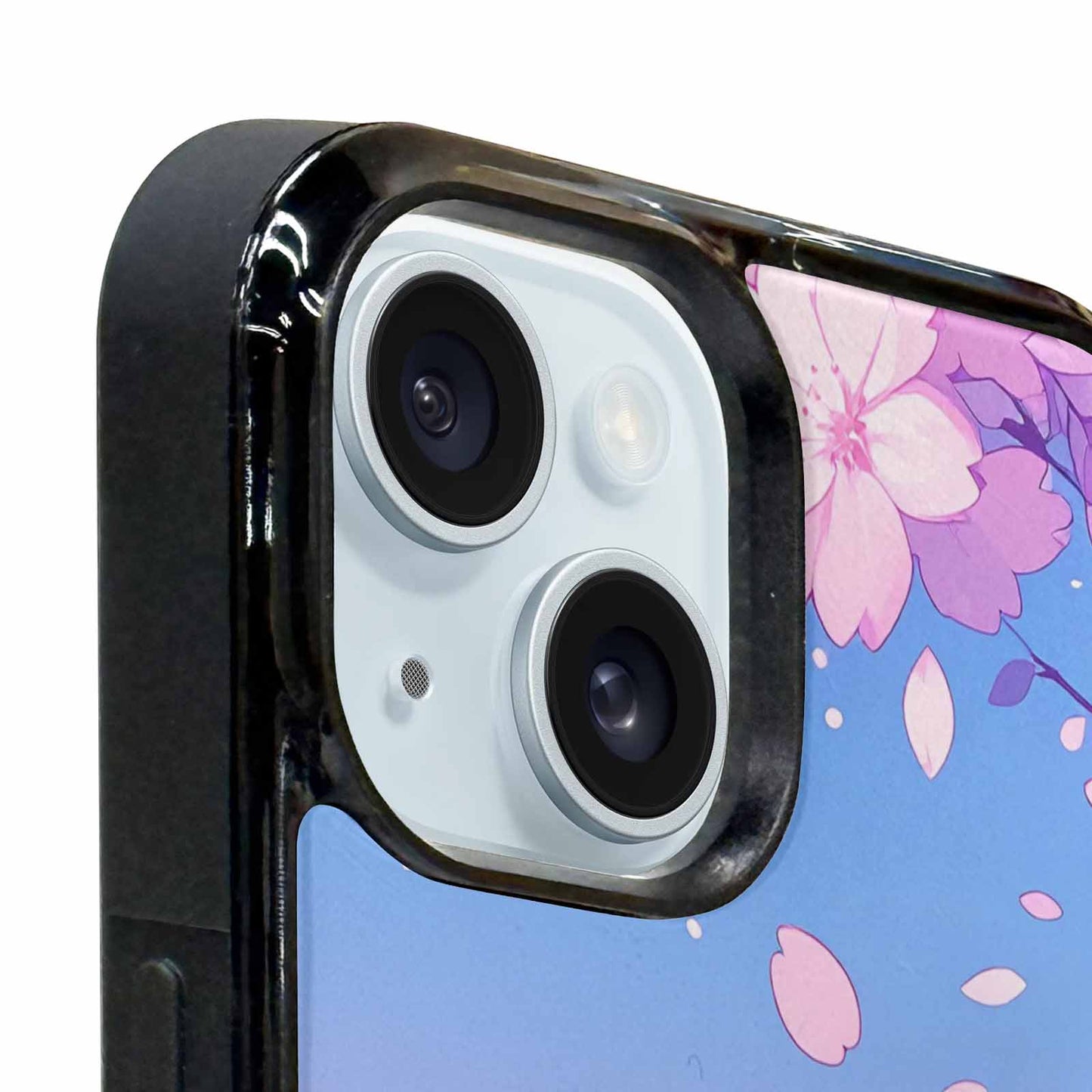 iPhone 15 Case — Anime Cherry Blossom Custom, Unique Phone Case Design
